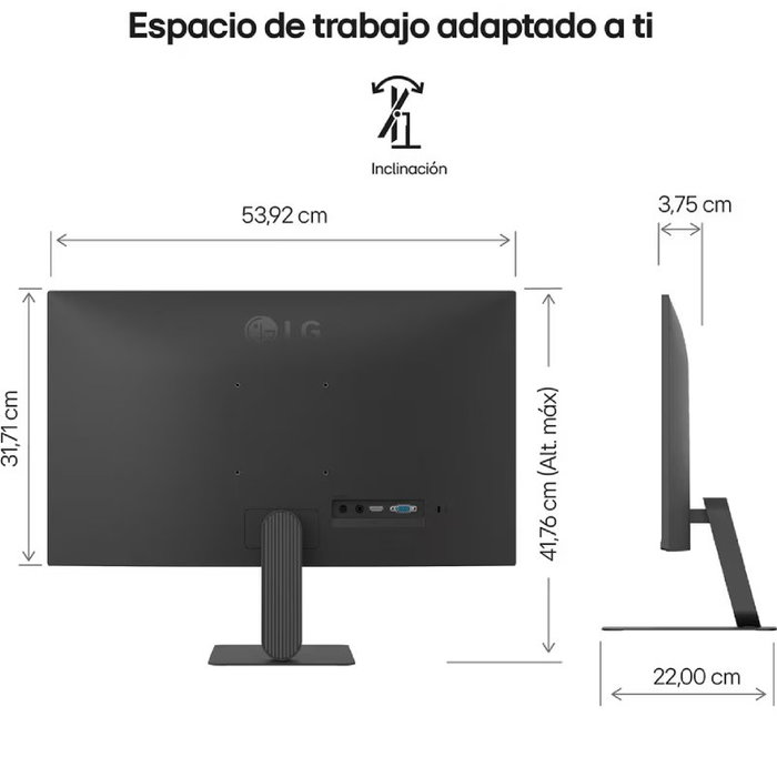 LG 24U411A-B Monitor IPS Full HD 120 Hz Negro LG 24U411A-B Monitor IPS Full HD 120 Hz Negro